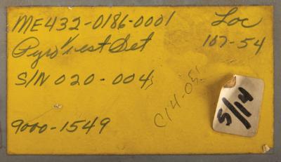 Lot #9092 Apollo Command Module Pyrotechnic Test Set - Image 5