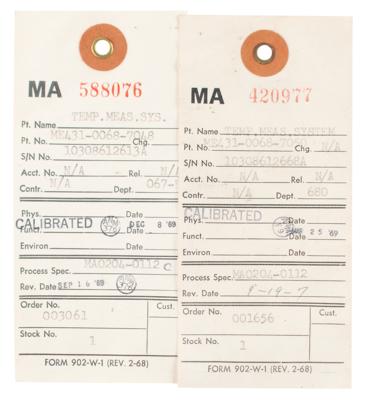 Lot #9125 Apollo Command Service Module Temperature Measurement Transducers - Image 10