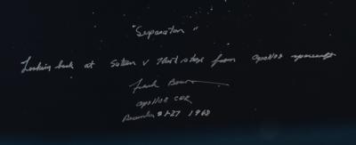 Lot #9163 Frank Borman Signed Oversized Photograph - Image 2