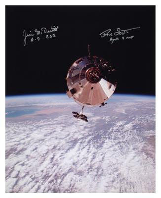 Lot #9172 Jim McDivitt and Dave Scott Signed