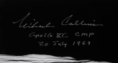 Lot #9207 Michael Collins Signed Oversized Photograph - Image 2