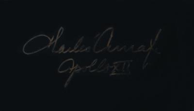 Lot #9267 Apollo 12 Signed Oversized Photograph - Image 2