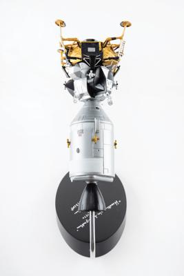 Lot #9305 Fred Haise Signed Apollo Spacecraft Model - Image 3