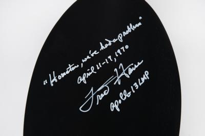 Lot #9305 Fred Haise Signed Apollo Spacecraft Model - Image 4