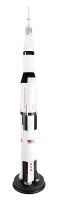 Lot #9308 Fred Haise Signed Saturn V Model - Image 1