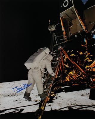 Lot #9217 Buzz Aldrin Signed Print