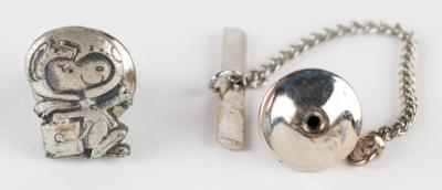 Lot #9297 Fred Haise's Apollo 13 Flown Snoopy Pin - Image 3