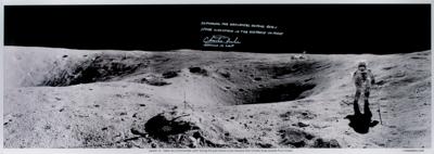 Lot #9443 Charlie Duke Signed Panoramic Photograph - Image 1