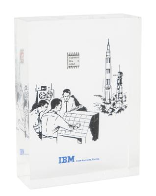 Lot #9140 Apollo IBM Saturn V Instrument Unit Chip - Image 1