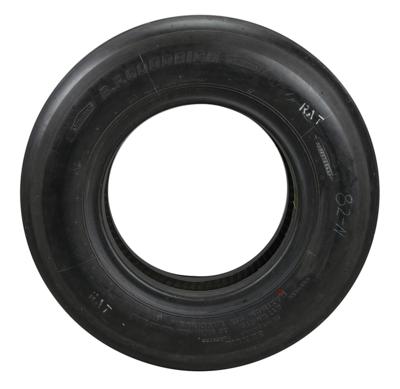 Lot #9587 Space Shuttle Columbia STS-83 Flown Nose Landing Gear Tire - Image 2