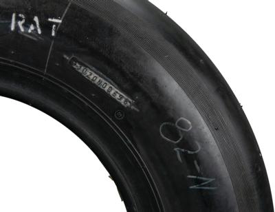 Lot #9587 Space Shuttle Columbia STS-83 Flown Nose Landing Gear Tire - Image 3