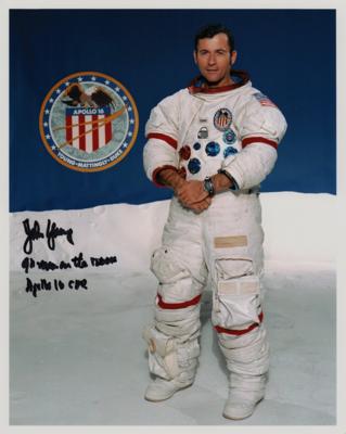 Lot #9456 John Young Signed Photograph - Image 1