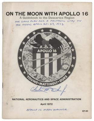 Lot #9447 Charlie Duke Signed Guidebook - Image 1