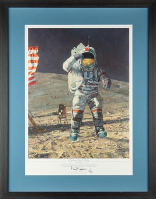 Lot #9274 Alan Bean Signed Giclee Print - Image 3