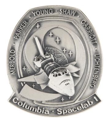 Lot #9551 John Young's STS-9 Flown Robbins