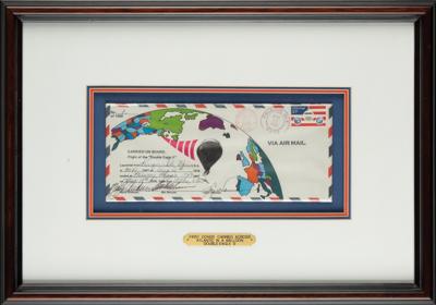 Lot #9718 Double Eagle II Balloon Transatlantic Flown Cover - Image 2
