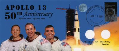 Lot #9300 Apollo 13 Flown Kapton Foil and Stowage Netting - Image 3