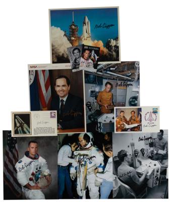 Lot #9554 Bob Crippen (10) Signed Items - Image 1