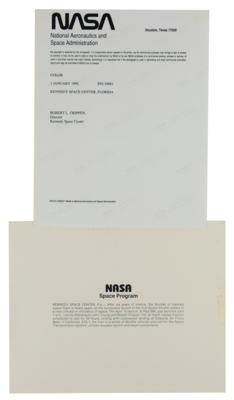 Lot #9554 Bob Crippen (10) Signed Items - Image 2