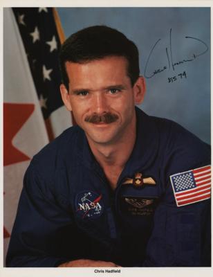 Lot #9571 Chris Hadfield and Tom Jones (2) Signed Items - Image 3