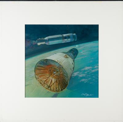 Lot #9707 Mark Schuler Original Painting - Image 1
