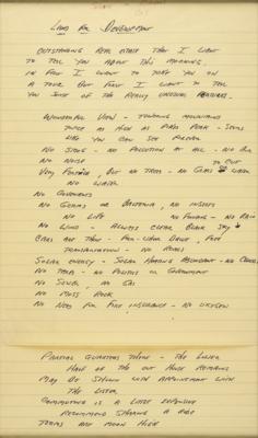 Lot #9404 Jim Irwin Handwritten Speech and Signed Photograph - Image 4