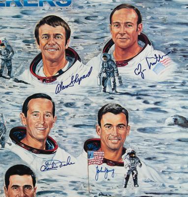 Lot #9489 Moonwalkers Signed Lithograph - Image 5
