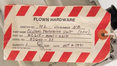 Lot #9590 Space Shuttle Flown General Purpose Computer: CPU and IOP - 20 Missions! - Image 11