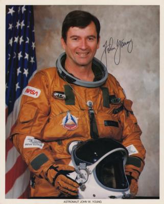 Lot #9584 John Young Signed Photograph