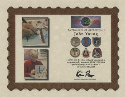 Lot #9178 Apollo 10 Signed Photograph - Image 2