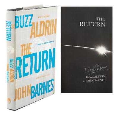 Lot #9226 Buzz Aldrin Signed Book - Image 1