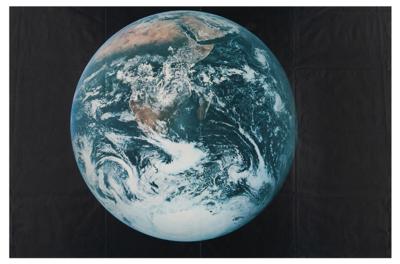 Lot #9494 Apollo Astronauts: Gene Cernan, Dave Scott, Ron Evans, and Tom Stafford Signed Poster - Image 4