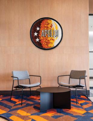 Lot #9139 Apollo 'Moonscape' Patch Emblem - Image 2