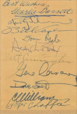 Lot #9485 Apollo Geology Training Signatures - Image 2