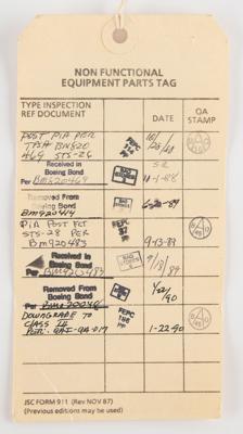 Lot #9555 Dale Gardner's STS-51A Flown Flight Suit - Image 11