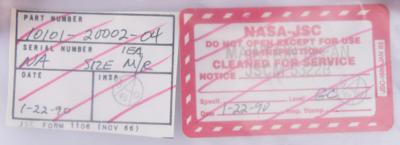 Lot #9555 Dale Gardner's STS-51A Flown Flight Suit - Image 14