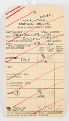 Lot #9555 Dale Gardner's STS-51A Flown Flight Suit - Image 9