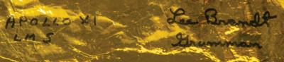 Lot #9200 Apollo 11 Kapton Foil Display - Image 3