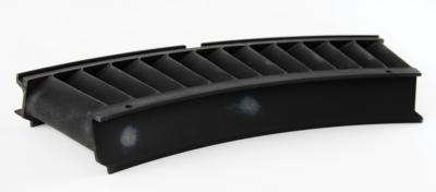 Lot #9112 Rocketdyne F-1 Rocket Engine Turbine Nozzle Blade Section - Image 4