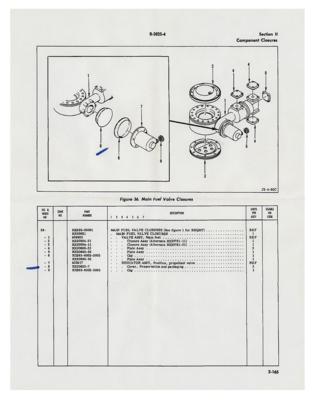 Lot #9113 Rocketdyne J-2 Rocket Engine Main Fuel and LOX Valve Closures/Covers - Image 10