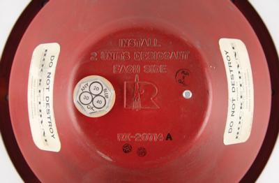 Lot #9113 Rocketdyne J-2 Rocket Engine Main Fuel and LOX Valve Closures/Covers - Image 3
