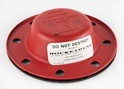 Lot #9113 Rocketdyne J-2 Rocket Engine Main Fuel and LOX Valve Closures/Covers - Image 4