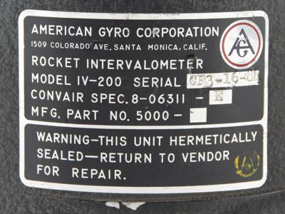 Lot #9673 Atlas Rocket Intervalometer - Image 4