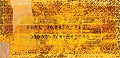 Lot #9602 STS-8 Flown Mylar and Beta Cloth Insulation Blanket - Image 3