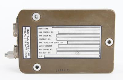 Lot #9084 Apollo CM Block I Earth Landing Sequence Controller Flown on Apollo 4 - Image 3