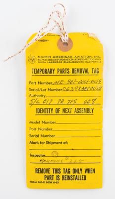 Lot #9084 Apollo CM Block I Earth Landing Sequence Controller Flown on Apollo 4 - Image 8