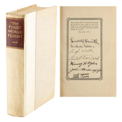 Lot #9721 First World Flight: Aviators Signed Book - Image 1