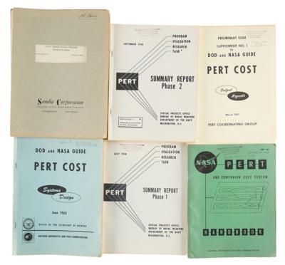 Lot #9518 NASA/DOD PERT Project Management Handbooks (6) - Image 1