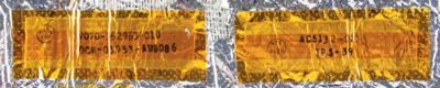 Lot #9543 Spacehab: Space Shuttle Atlantis Insulation Material [Attested to as Flown by Astrotech] - Image 2