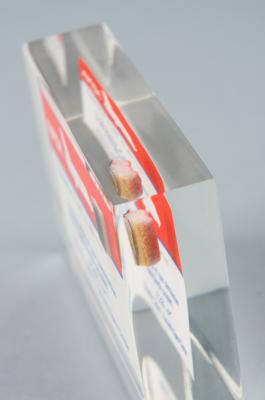 Lot #9574 STS-1 Flown Thermal Tile Segment - Image 2